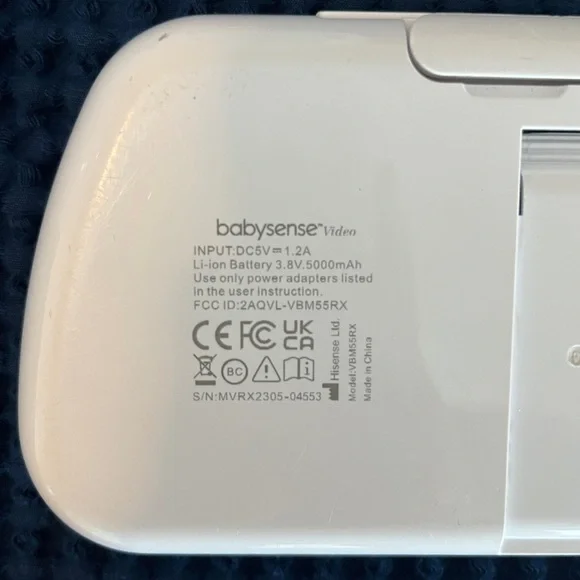 Babysense 5.5” 1080p Full HD Split-Screen Baby Monitor - Picture 6 of 10